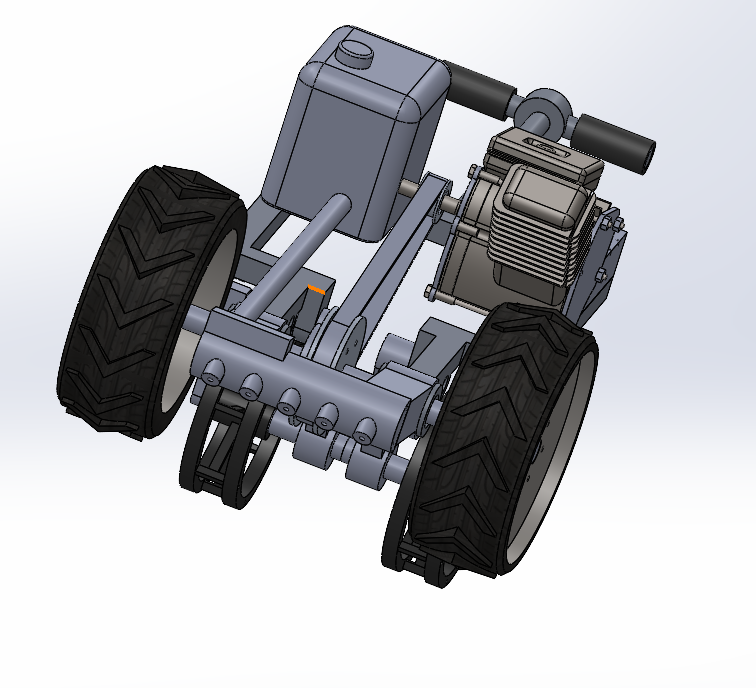 多功能农业机械3D图纸+Solidworks设计+附STEP格式