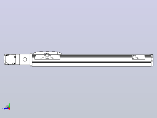 机器人皮带驱动直线轴TPA-GCB-50-P42-L350-QL-M10-N3右视缩略图
