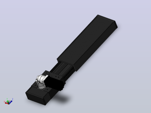 DMG135-LCR齿轮齿条模组直线滑台（电机左折）[DMG135-L11S500-DT400-A2D-LCR-P7]