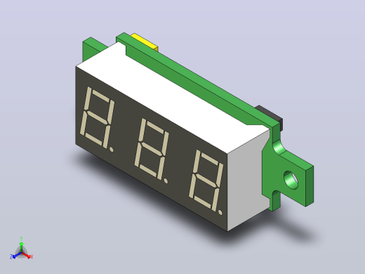 LED DC 0-100V数字电压表面板表