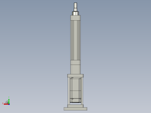 轻载电动缸TPA-ESR40-1210C-L100-M-FB-W-P40-C3后视缩略图