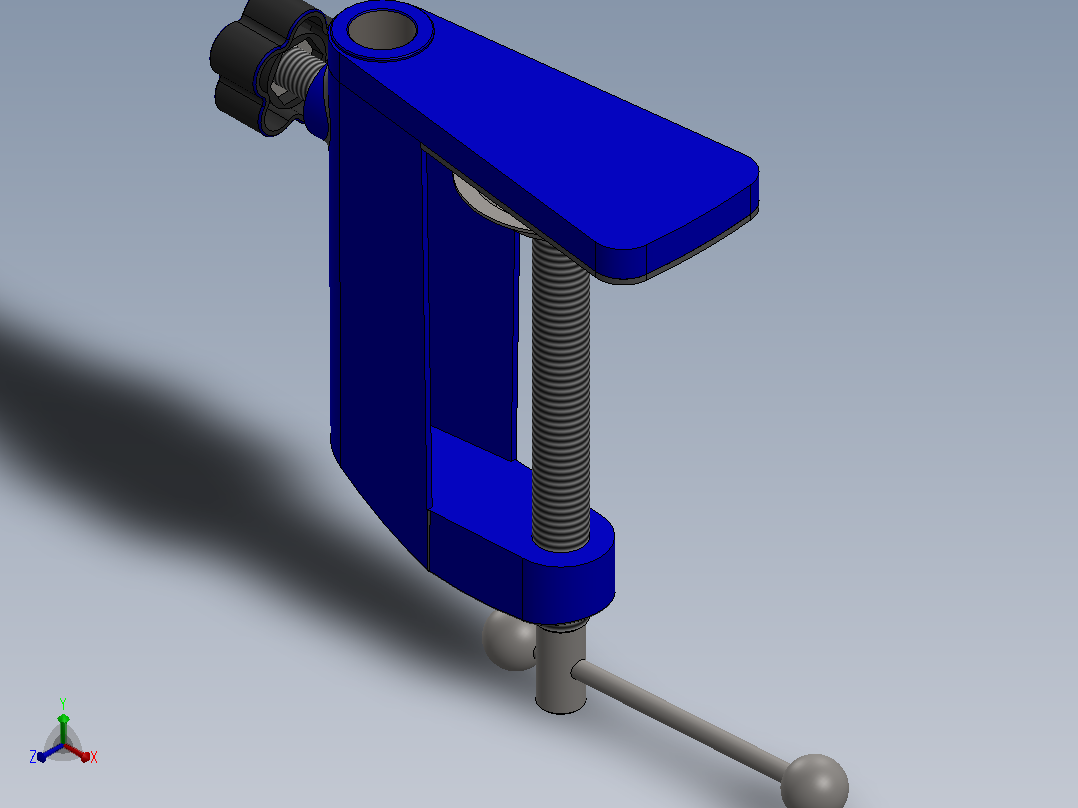 鼠标底座夹 (2)主视图