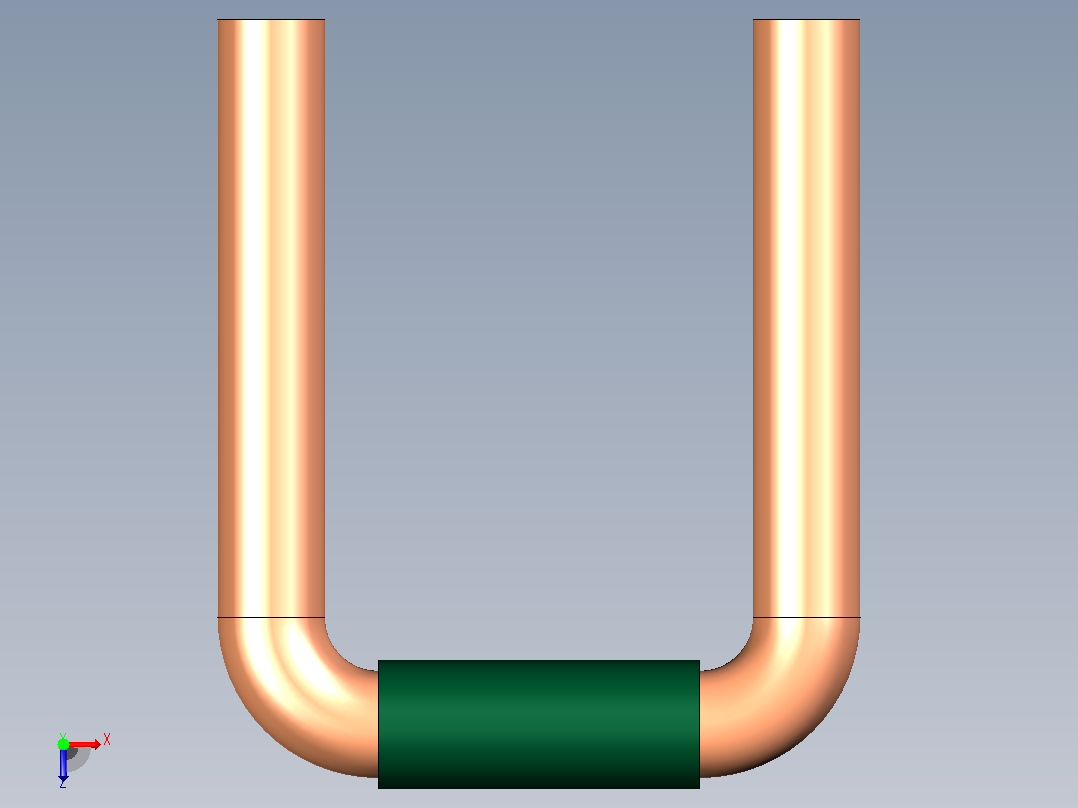 插头连接器Wirebridge_3.0xD0.6mm俯视图