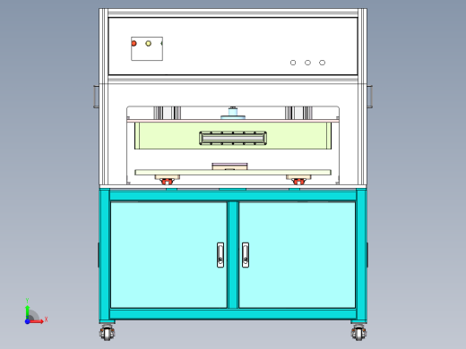 真空贴合压合机sw18可编辑前视缩略图