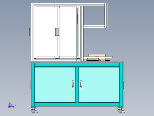 真空贴合压合机sw18可编辑左视缩略图