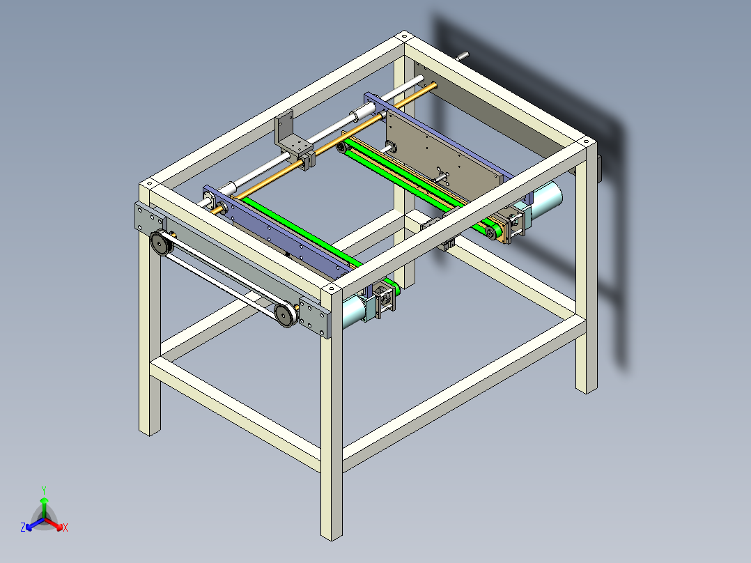 转运运输分拣机构3D图纸 STP格式