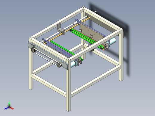 转运运输分拣机构3D图纸 STP格式