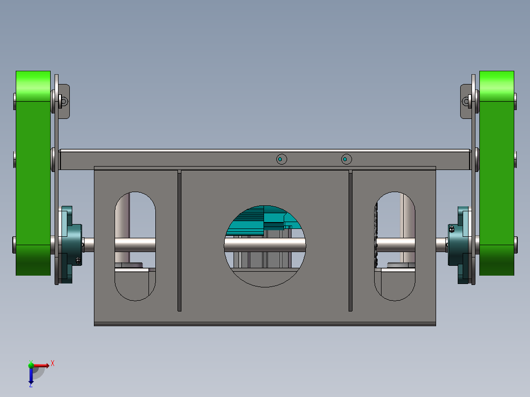 B15_顶升移载机1（）俯视图