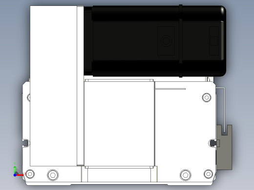 Toyo东佑达直线模组-ECB17-800-LU前视缩略图