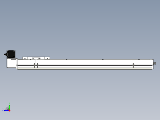 Toyo东佑达直线模组-ECB17-800-LU右视缩略图