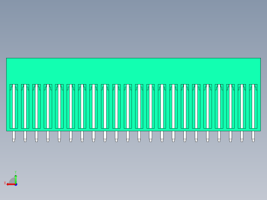 DEGSON 15EDG 系列 3.5mm 插拔式接线端子 FullPack-15EDGVT-3.5-44P-14-00AH后视缩略图