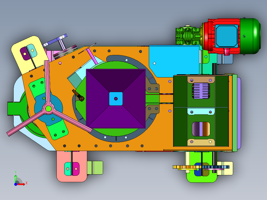 小型车载流动芝麻压榨油机前视图