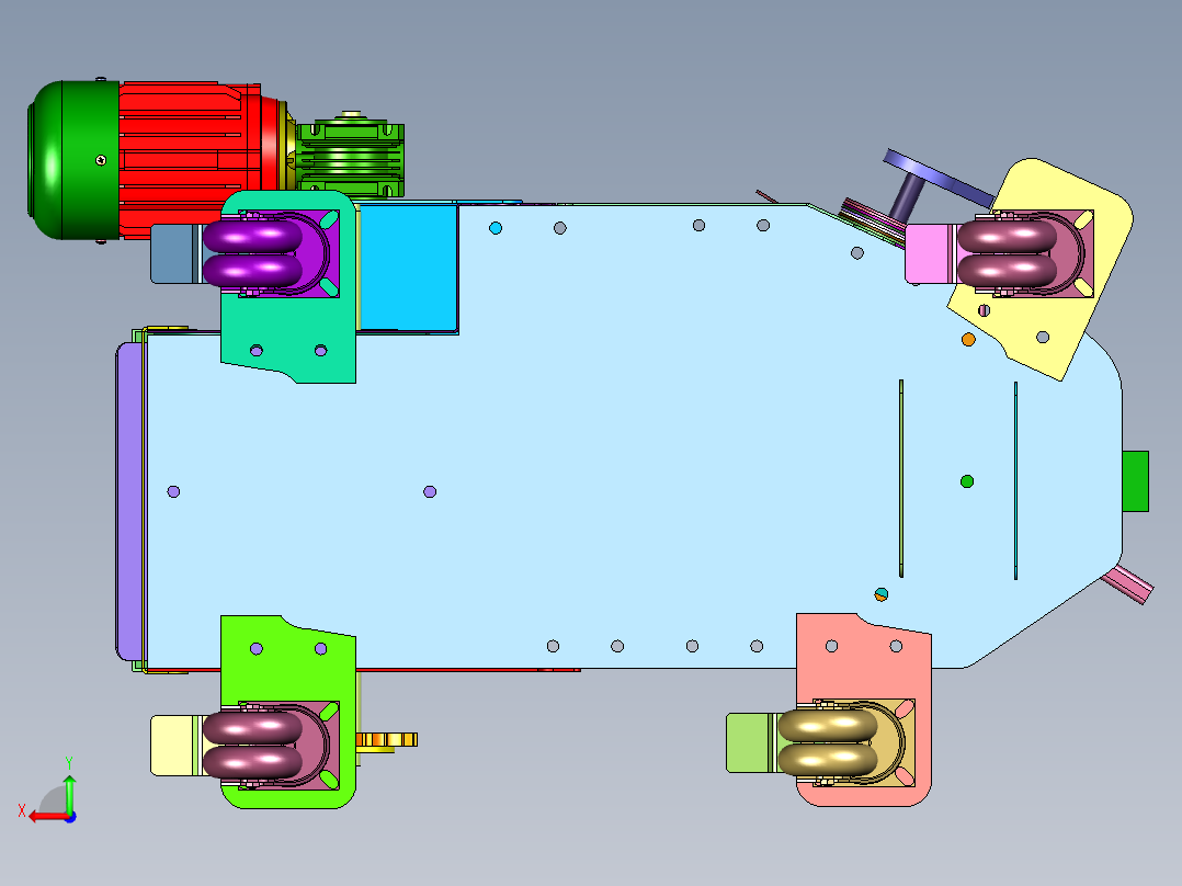 小型车载流动芝麻压榨油机后视图