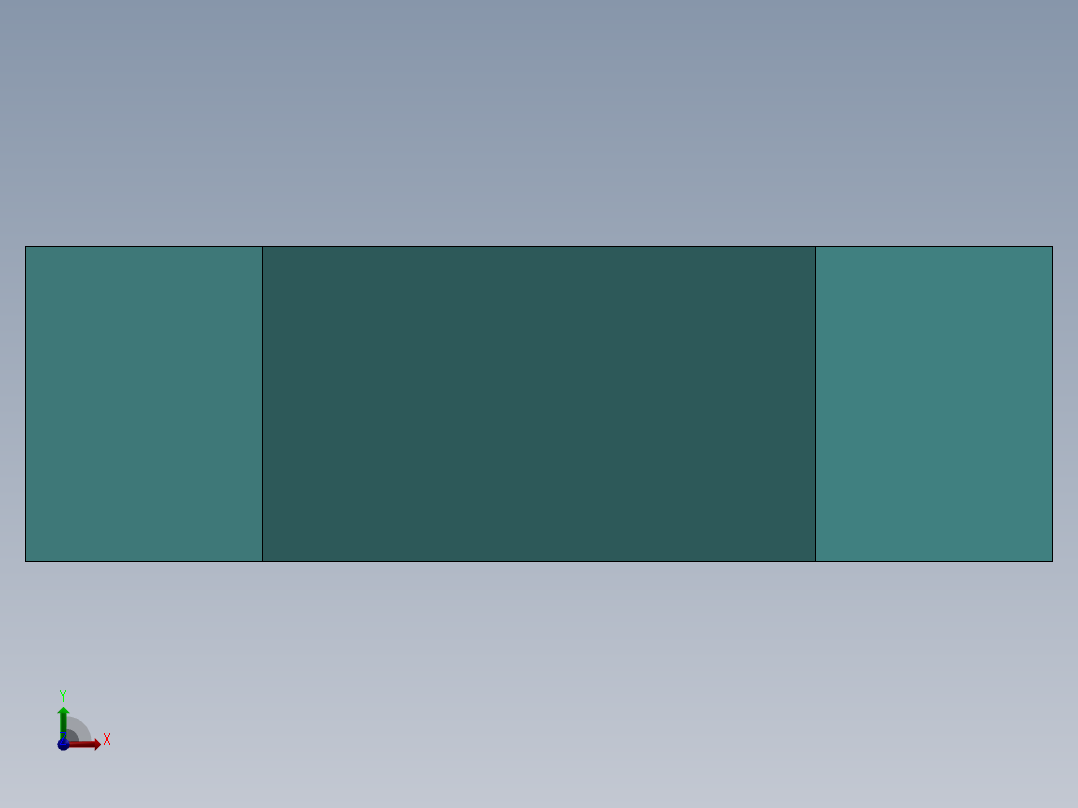 SW建模练习题-exercise 104前视图