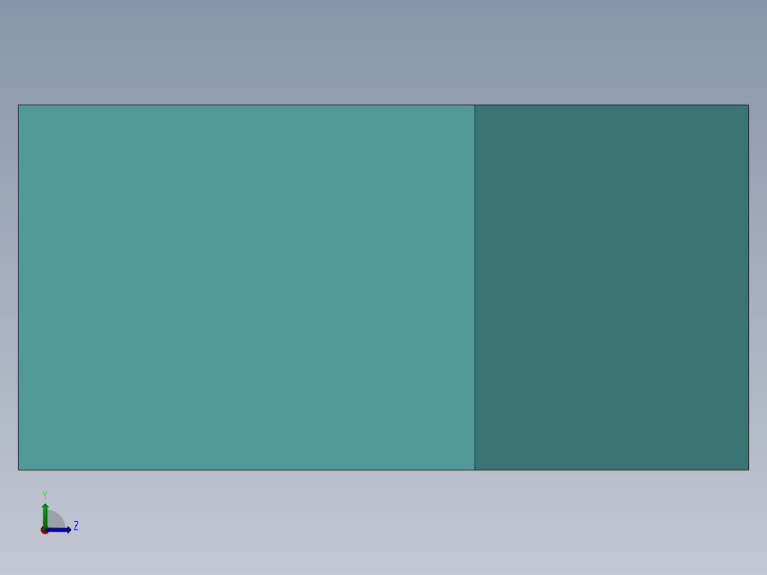 SW建模练习题-exercise 104左视图