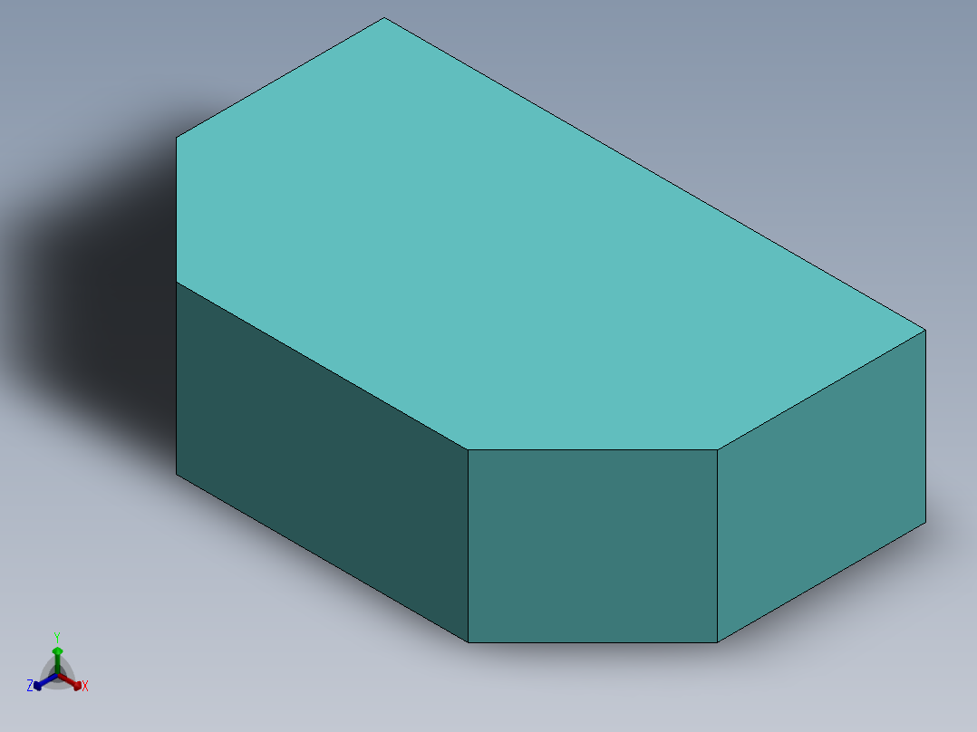 SW建模练习题-exercise 104正等轴测图