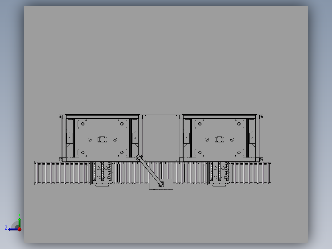 双工位气水双检测测漏设备右视图