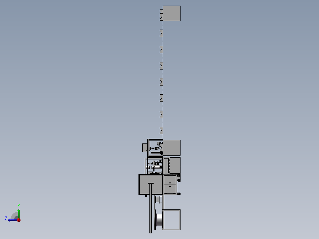 回流流水线 3右视图