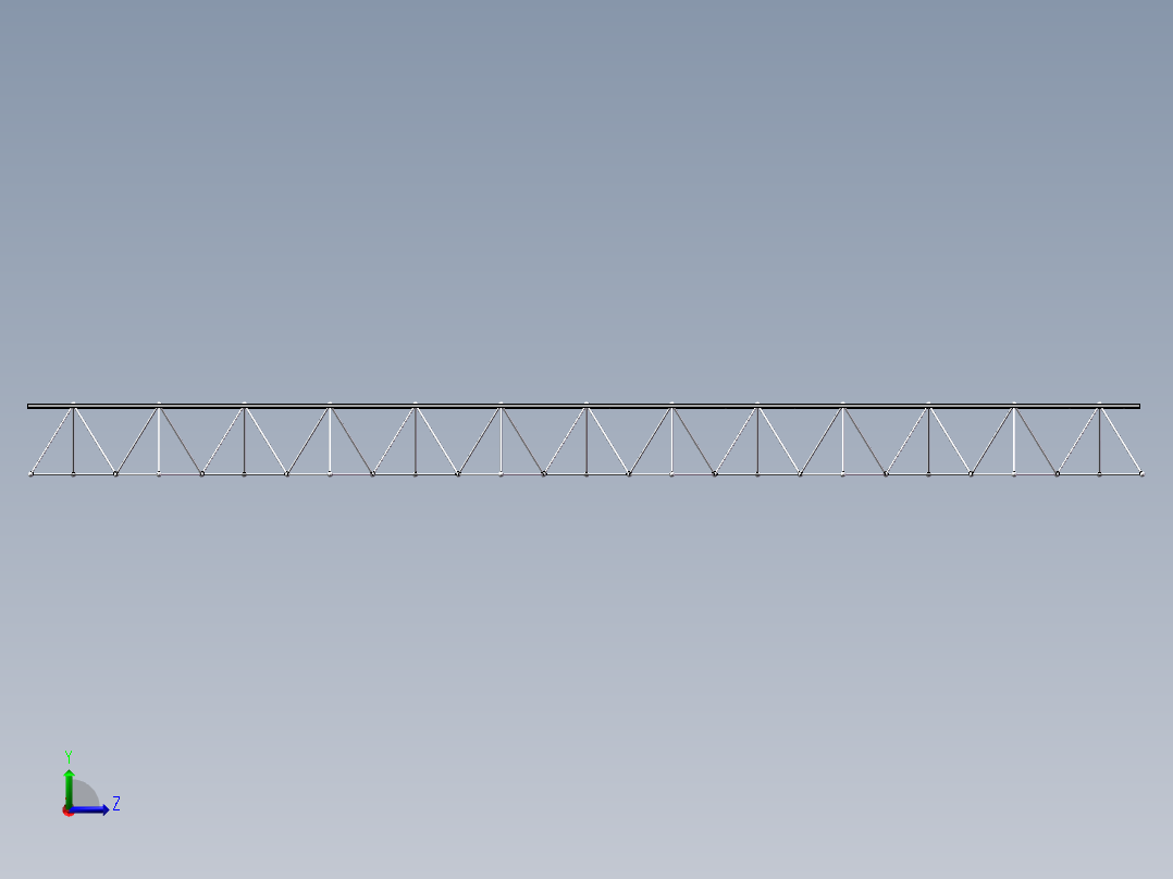 平衡板结构左视图