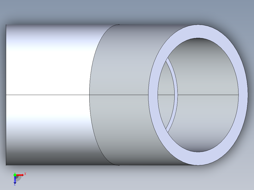 CPVC管件08-Sch80_45Elbow_SxS_9817-015 _1.5in俯视图