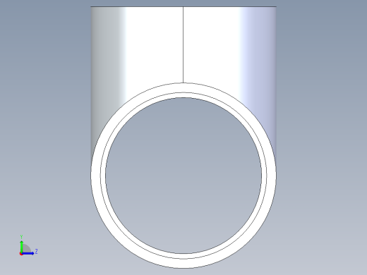 CPVC管件01-Sch80_Tee_SxSxS_9801-120_12in左视缩略图