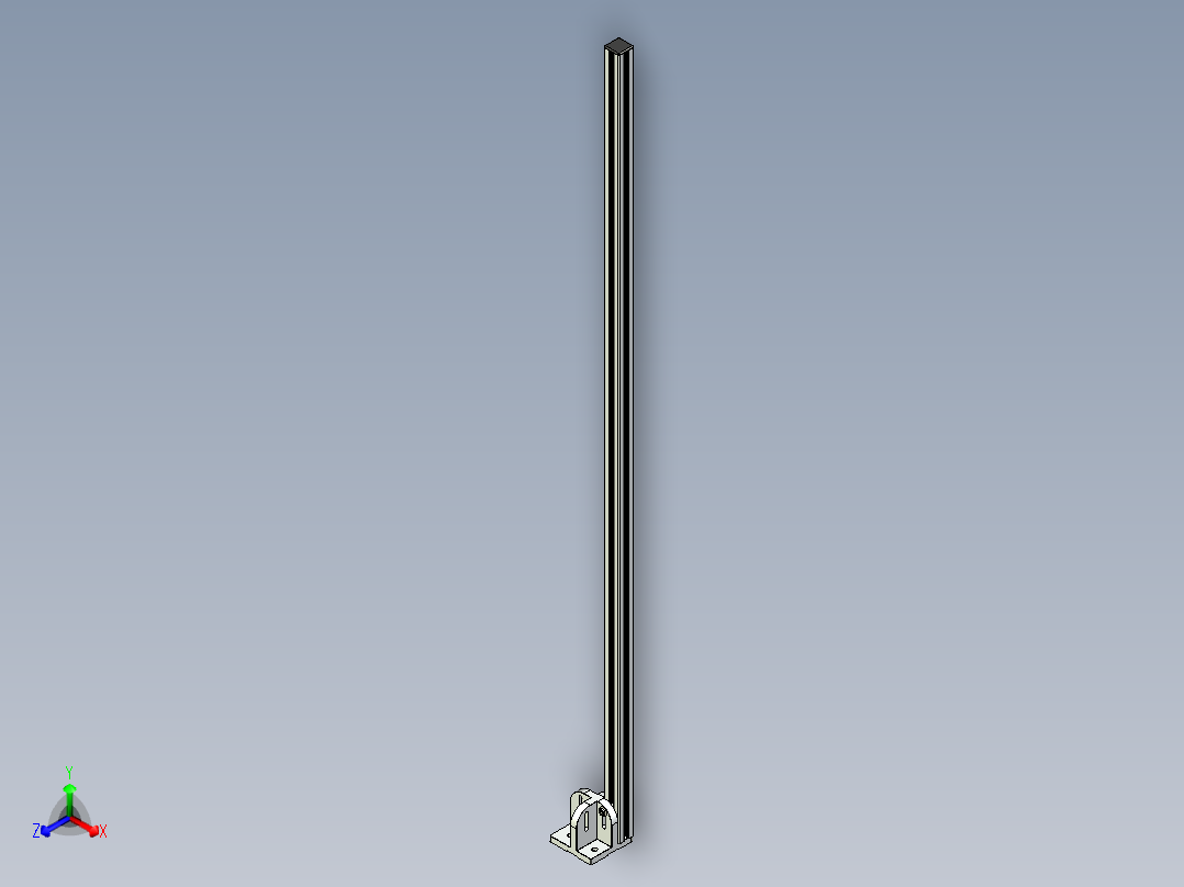 型材-BR 45X45 POST KJN522471主视图