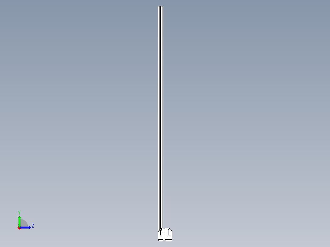 型材-BR 45X45 POST KJN522471左视图