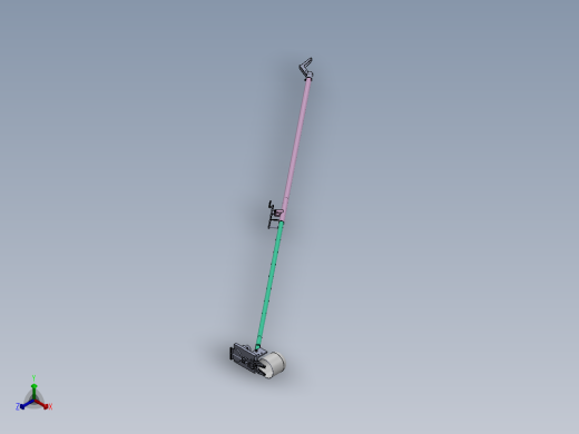 采摘机三维正等轴测缩略图