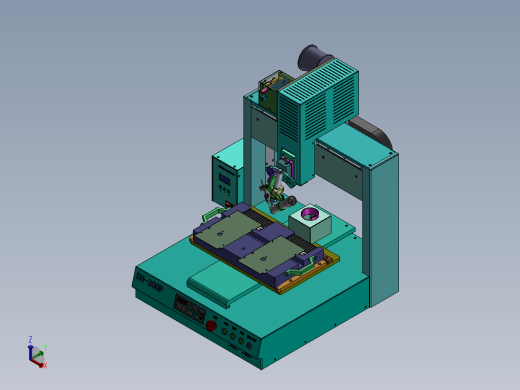 DH-300P PC板焊锡设备正等轴测缩略图