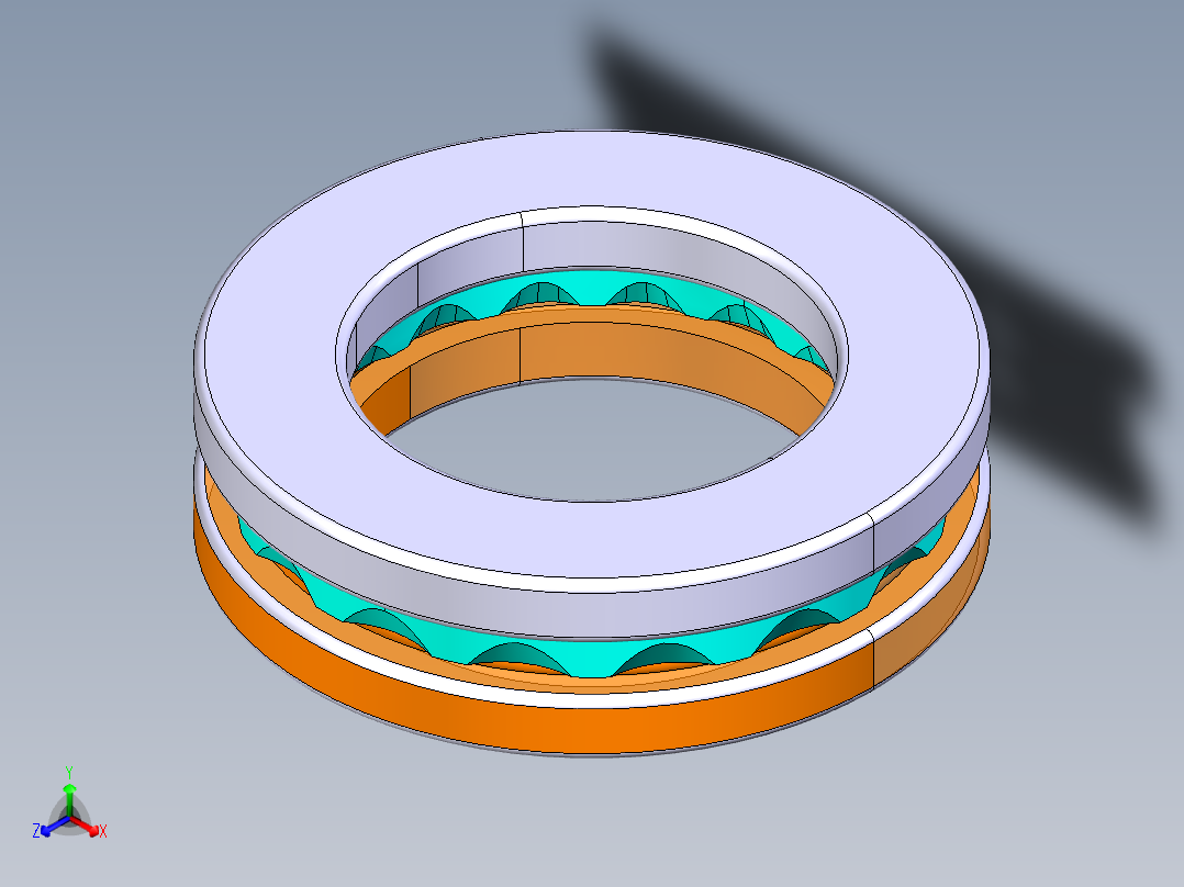平面推力球轴承51209