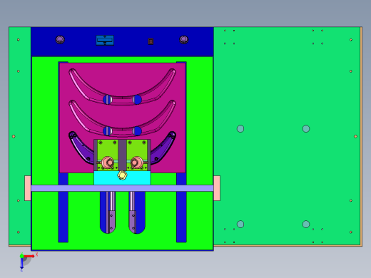 塑料件送打螺丝机械俯视缩略图
