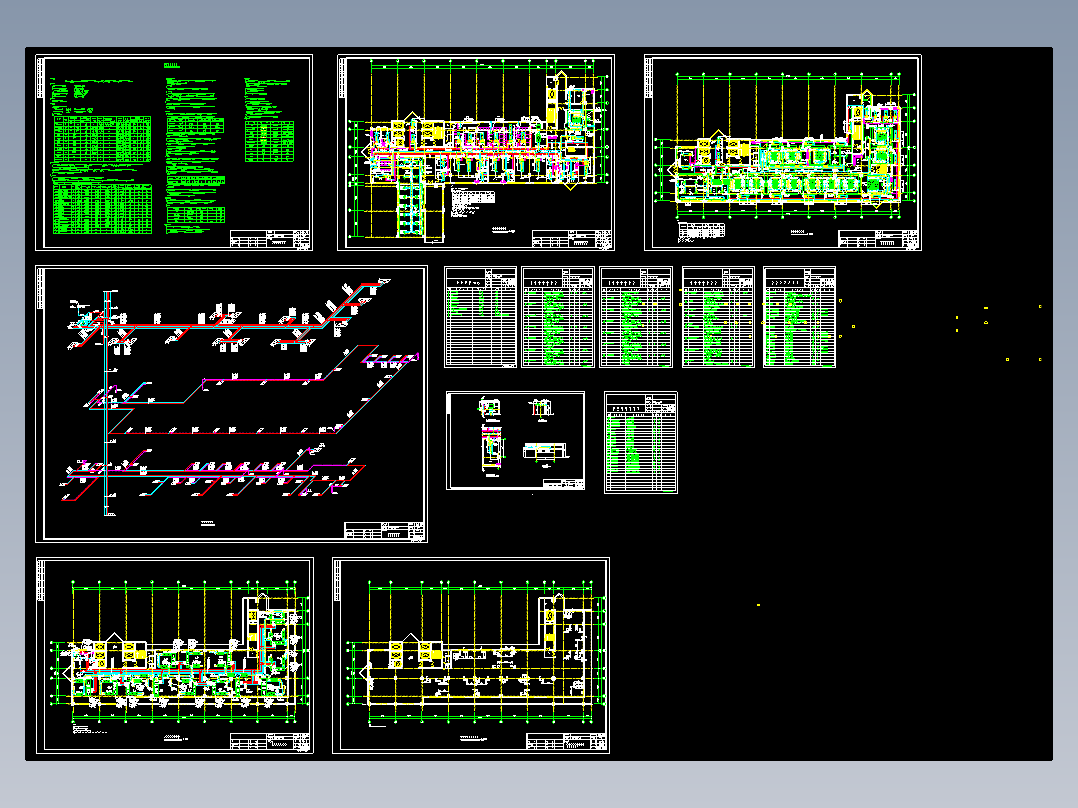 病房洁净手术部空调图