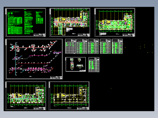病房洁净手术部空调图