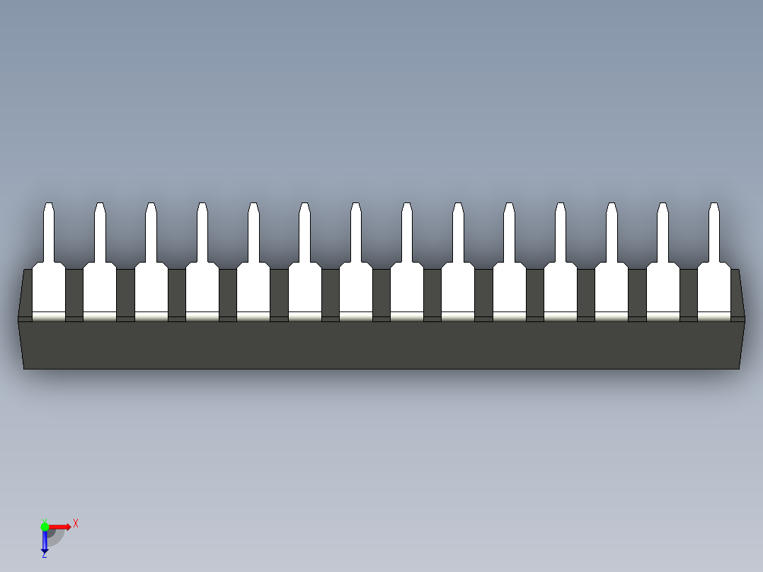 集成电路封装-MS-010AC俯视图