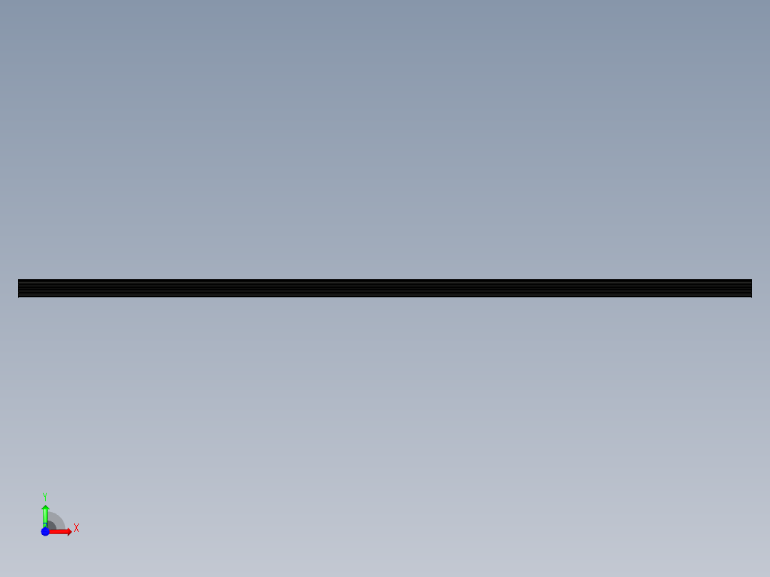 型材-BR BUMPER STRIP KJN092057.STEP前视图