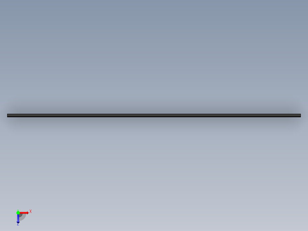 型材-BR BUMPER STRIP KJN092057.STEP俯视图