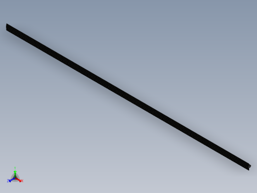型材-BR BUMPER STRIP KJN092057.STEP正等轴测缩略图