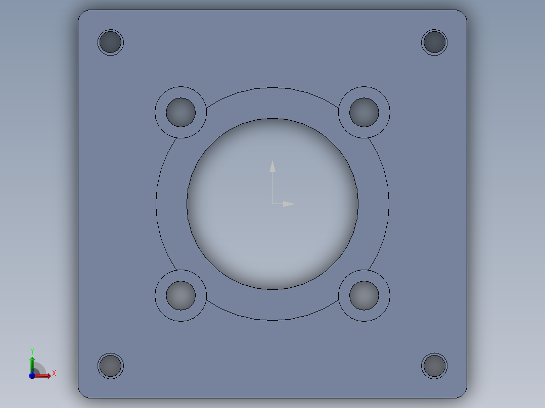 模组KK-60-F3 60步进电机板.SLDPRT前视图