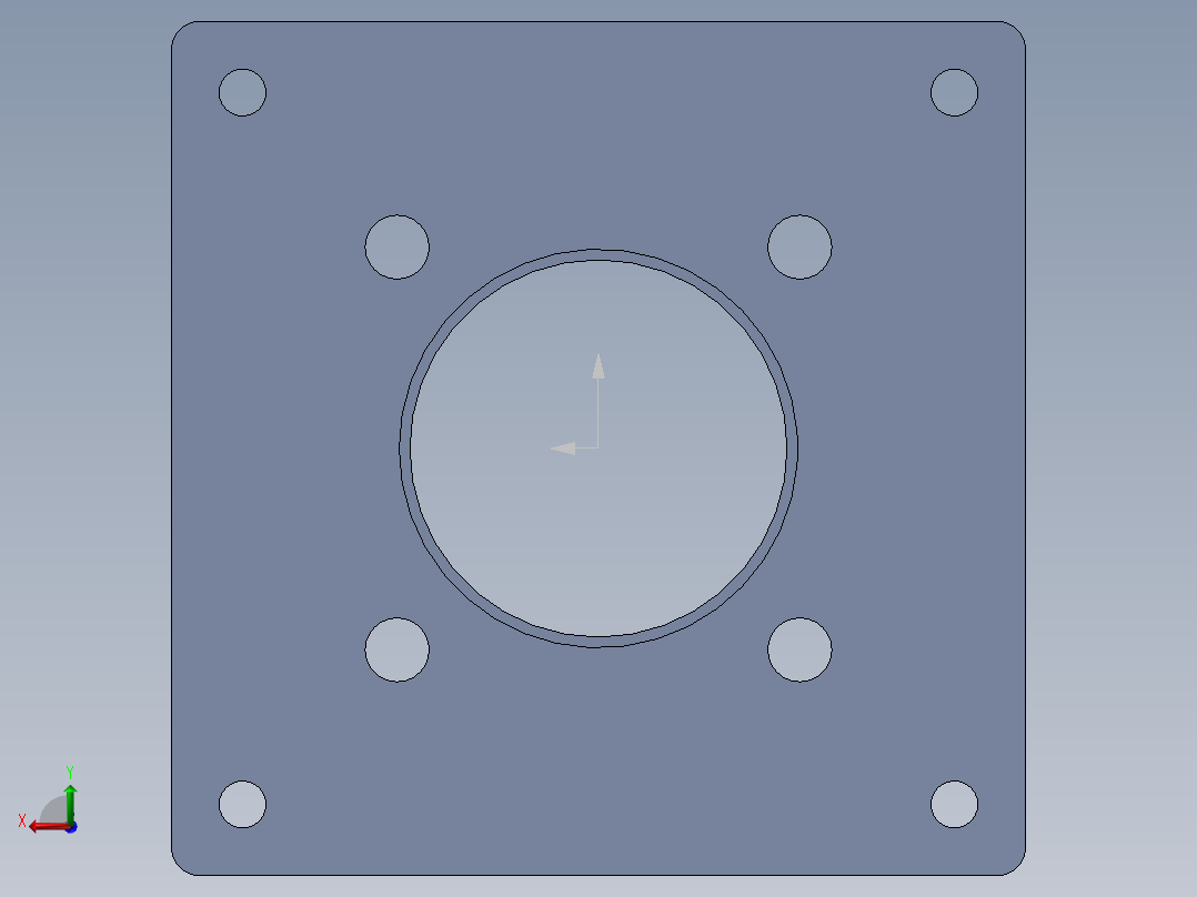 模组KK-60-F3 60步进电机板.SLDPRT后视图