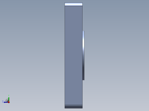 模组KK-60-F3 60步进电机板.SLDPRT右视缩略图