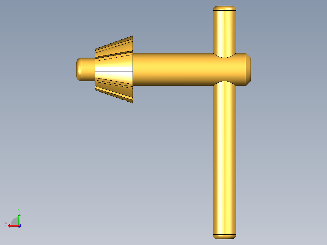 钻头拆卸扳手--stp后视图