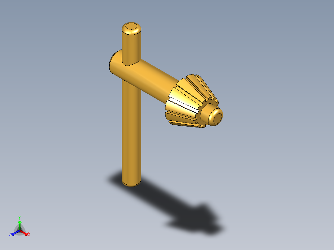 钻头拆卸扳手--stp正等轴测图