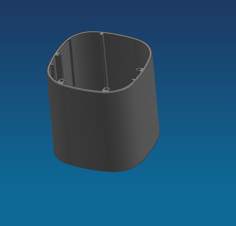 小型加湿器金属外壳钻孔CNC治具模型