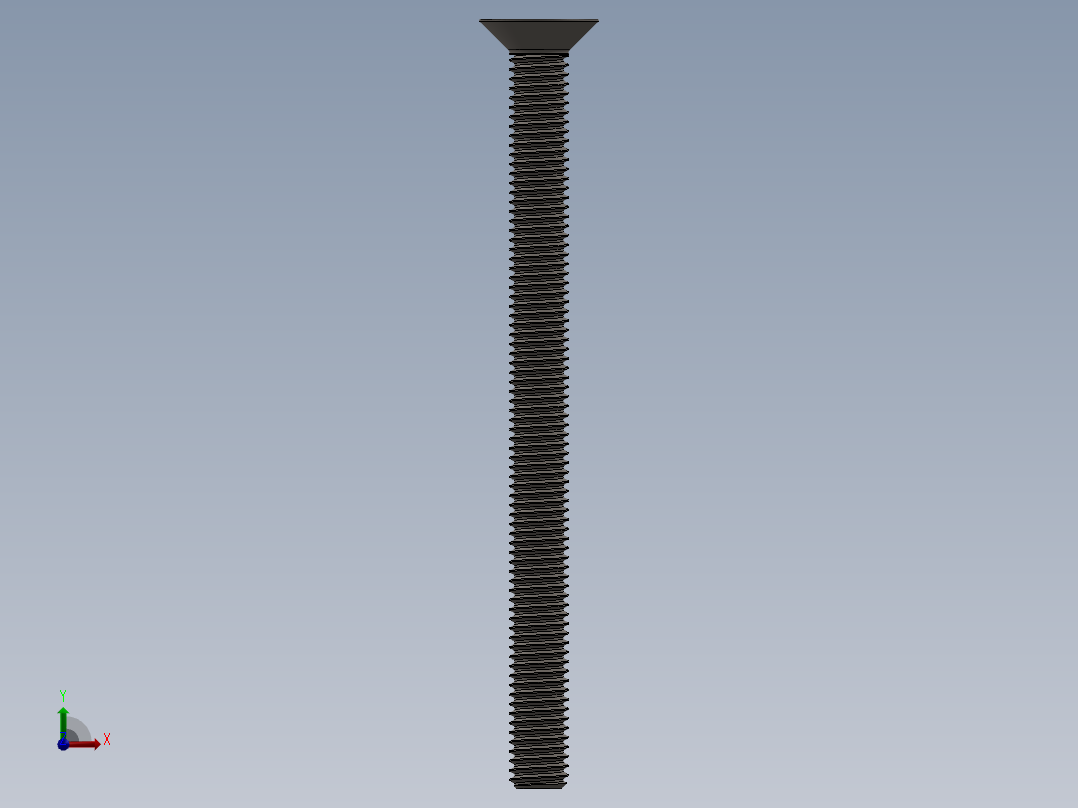 Screw_ISO_10642_M5x65_A2.SLDPRT前视图