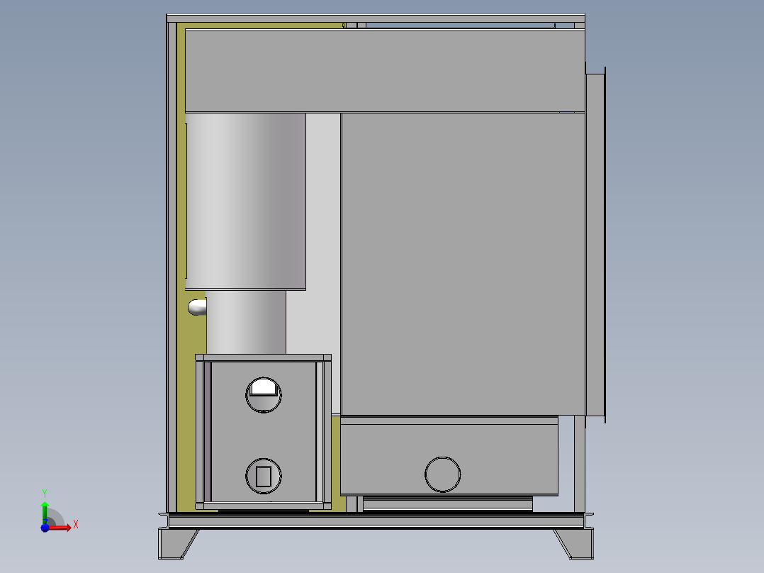 5LS-410生物质热风炉--977178--1000前视图