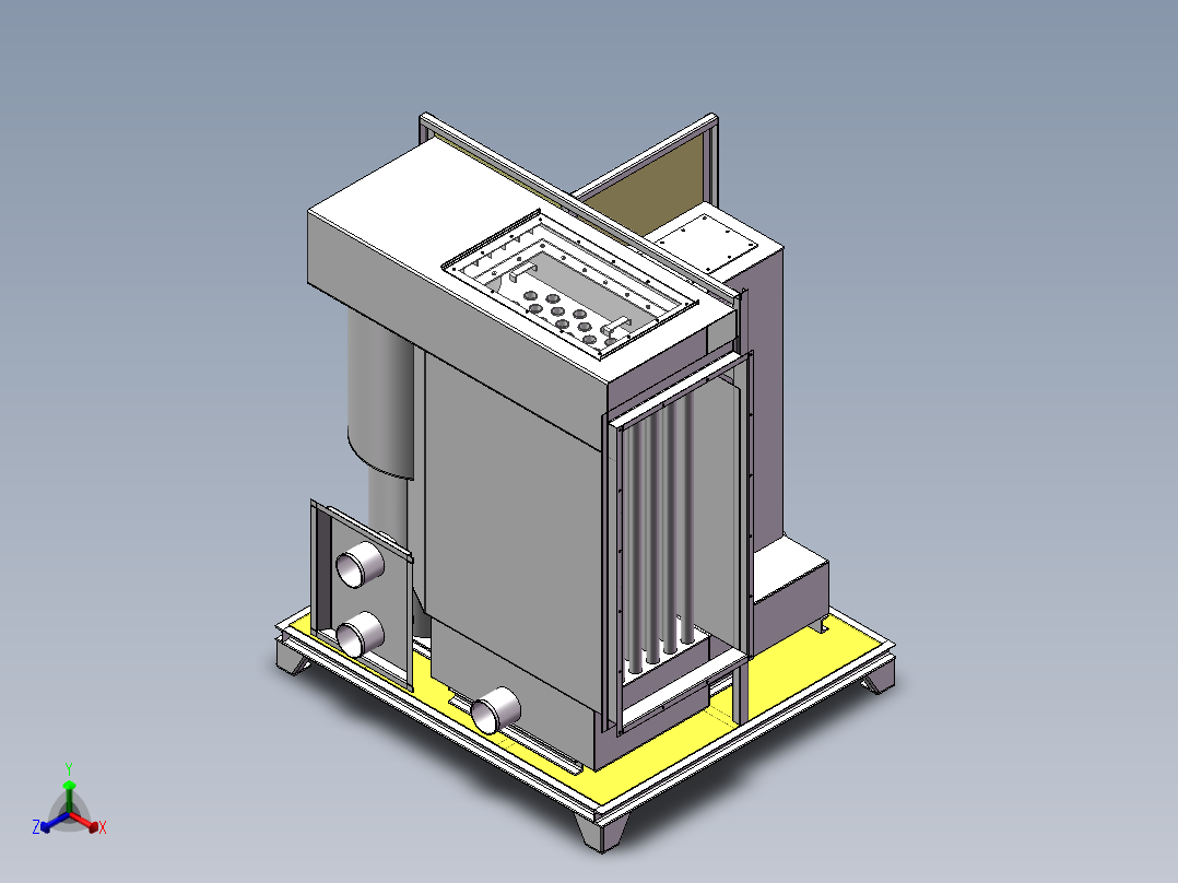 5LS-410生物质热风炉--977178--1000正等轴测图