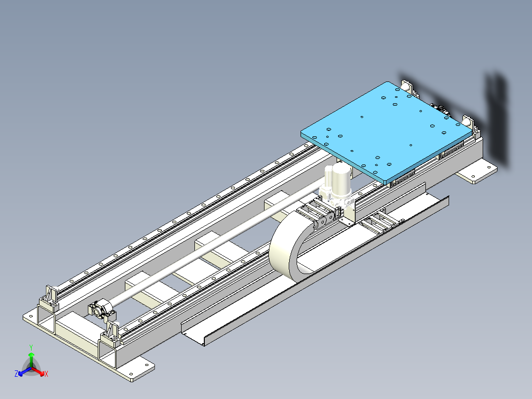 精密重载地轨模组