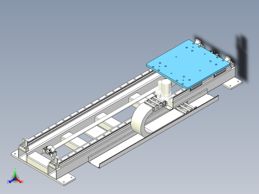 精密重载地轨模组