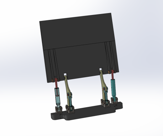 汽车升降尾板(汽车尾板)3D建模图纸 Solidworks设计缩略图