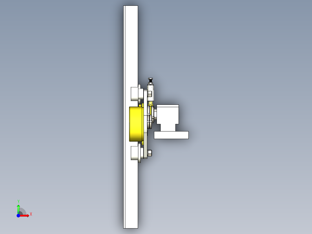 SLT20-L6-2型防坠器前视图